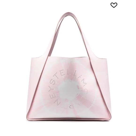 Stella McCartney Tie Dye Logo Tote Bag- Pink - Picture 5 of 14